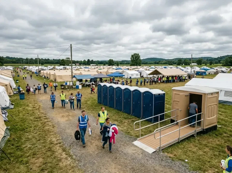 disaster-relief-camp-restrooms-010 — frequently asked questions, Dumpster & Portable Bathrooms Rental in Eastlawn Gardens, PA